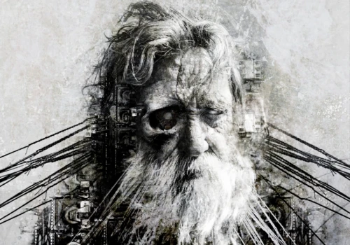 portrait d'un vieil homme